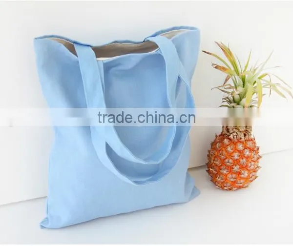 Canvas Shopping Handbag Plain ;canvas Tote Bag Plain ; Canvas Cotton Shopping Bag Solid Colour photo-6