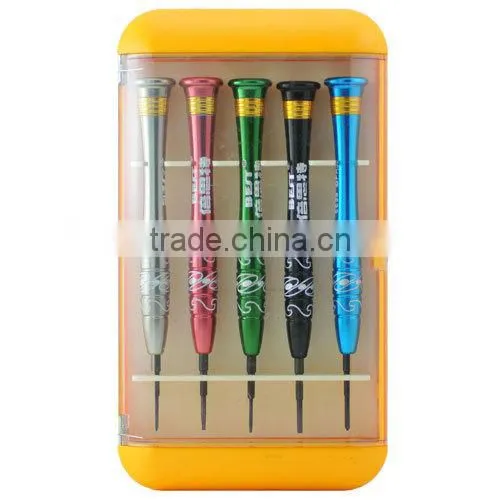 5 In 1 Screwdrivers Set Repair Tools Kit For IPhone / For IPad / For Samsung Phone PC Laptop - BEST-668S