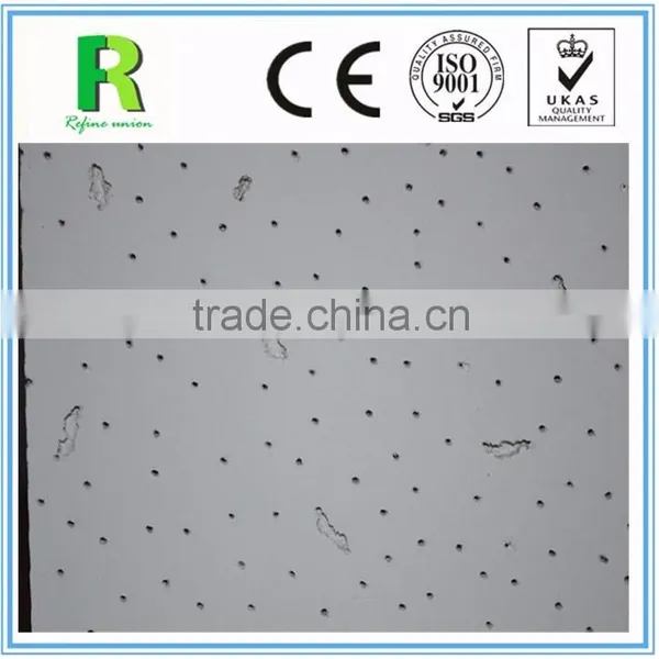 High Quality Beautiful Design Acoustic Mineral Fiber Ceiling Board photo-2
