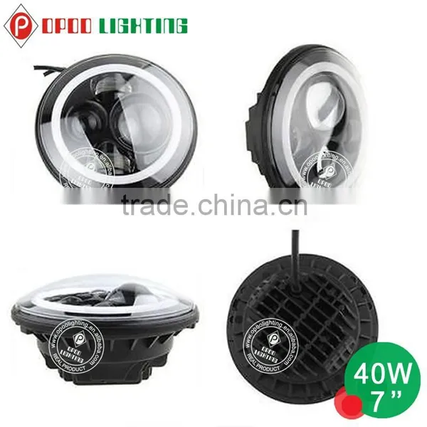 2015Newest 24v Sealed Beam Lamp,40W 7'' Round Jeep 24v Sealed Beam Lamp photo-4