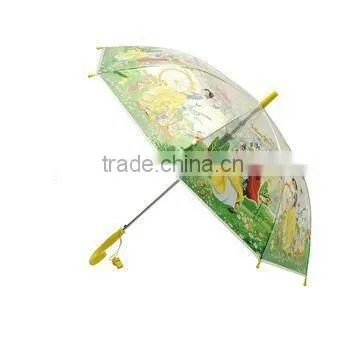 Wholesale Lovely Cartoon Characters Pattern Transparent Umbrellas photo-2