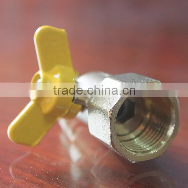 China Supply Butterfly Handle Gas Valve photo-2