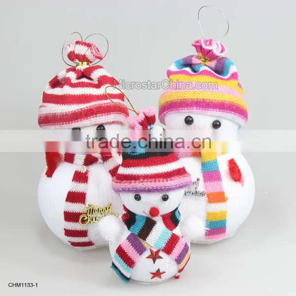 Hot Snowman Santa Calus Plush Stuffed Christmas Toy Supplier's Choice photo-2