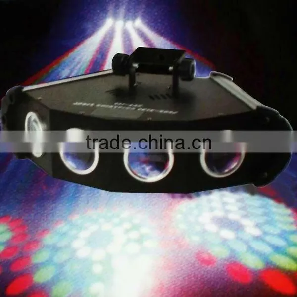 168 Pcs x 5mm Four Lens Moon Flower DMX LED Effect Stage Light