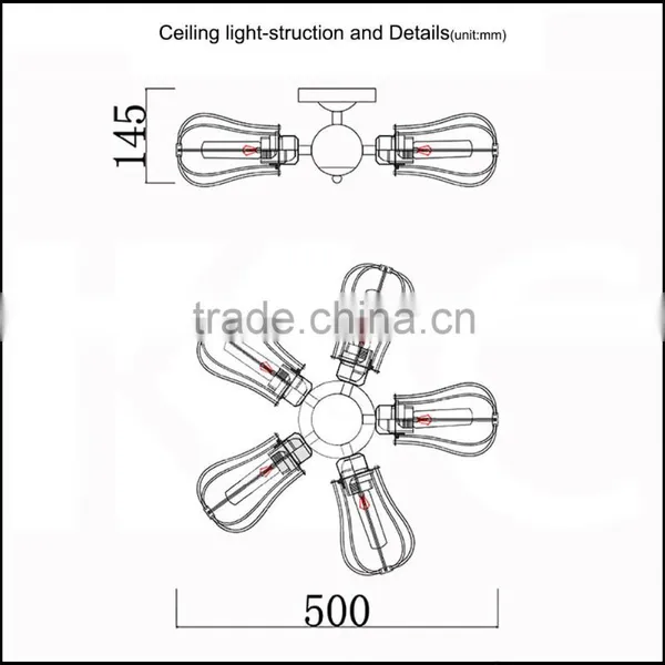 Ceiling Light Wall Lamp Wall Light Edison Led Bulb Interior Houseware Led Interior Antique Wall Light photo-6
