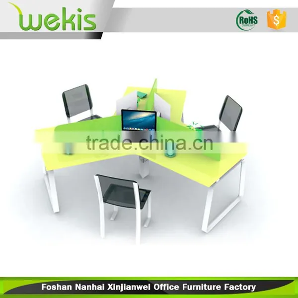Best Price Office Intelligent 3 Person Office Workstation/Office Furniture photo-5