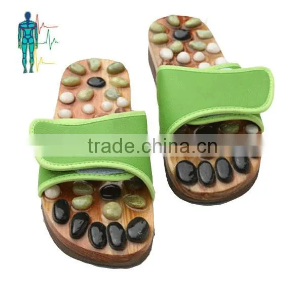 Best Seller Natural Pebble Stone Massage Slipper photo-2