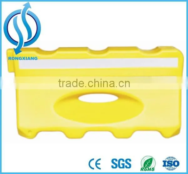 Yellow Plastic Barriers for Sale Road Barrier Water Filled Weights photo-4