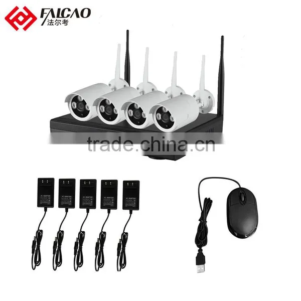 Outdoor 720P Infrared PTZ Security IP Camera WIFI Wireless 8 CH NVR KIT photo-2