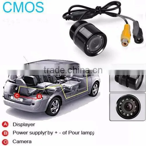CMOS Rotatable 360 Mini Hidden Car Camera Car Reverse Camera photo-6