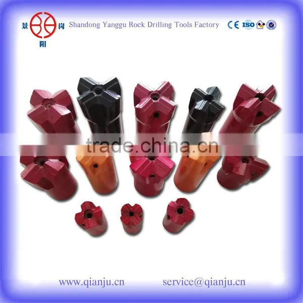 Tungsten Welding Tapered&thread Cross Bits Drilling Rock Bits photo-2