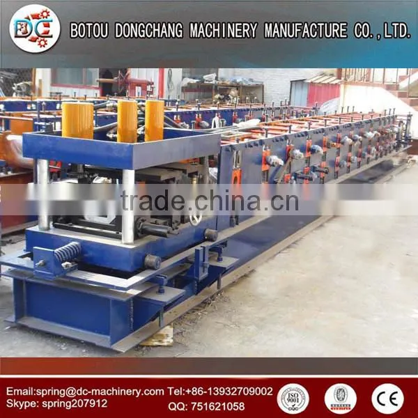 Hydraulic Cutting Steel Profile Channel Shape Metal C Purlin Roll Forming Machine photo-4