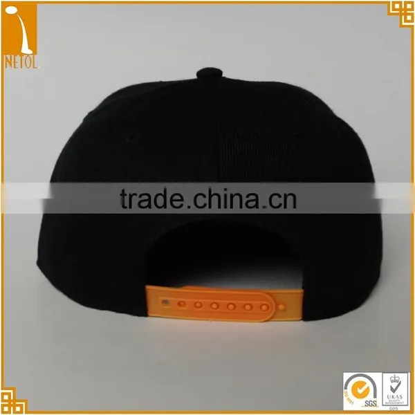 6 Panel Flat Bill 3d Embriodered Custom Baseball Snapback Caps photo-4
