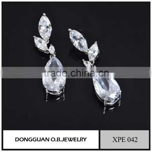 Fashion Imitation Jewellery/brass Earring Jewelry Hanging Stud Earrings photo-6
