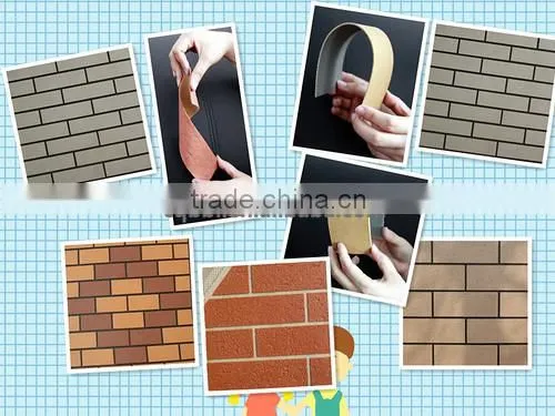 New Soft Light and Safe Material of Exterior Wall Tile, Cheapest Exterior Wall Cladding Material photo-4