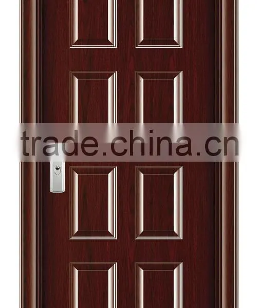 China Directly Export Fashion American Steel Doors Cheap Security Door photo-5