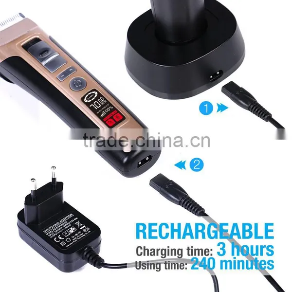 2016 Newest Hot Sale Rechargeable Pet Hair Clipper photo-5