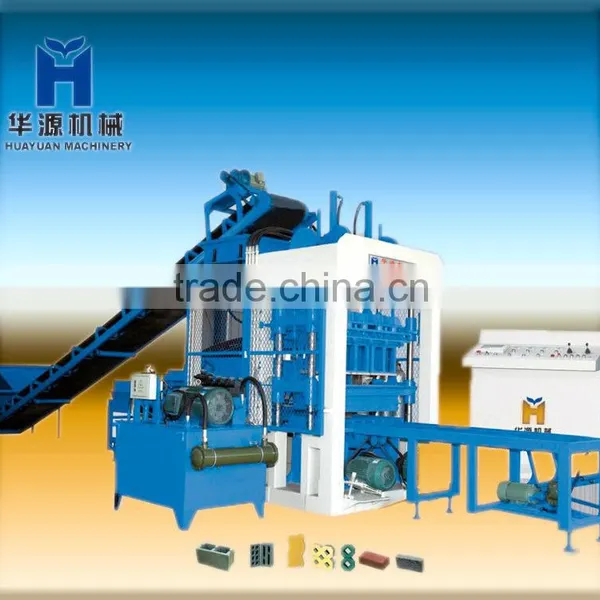 High Competitive Concrete Soild Block Making Machine QT-6-15