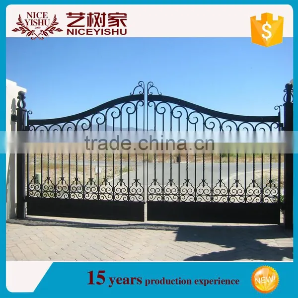 Models of Gates and Iron Fence ,wrought Iron Driveway Gate photo-5