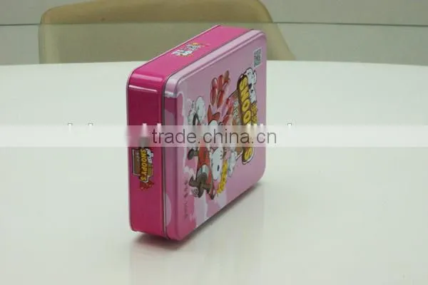 Snoopy Cartoon Candy Chocolate Gift Tin Metal Box for Kids photo-2