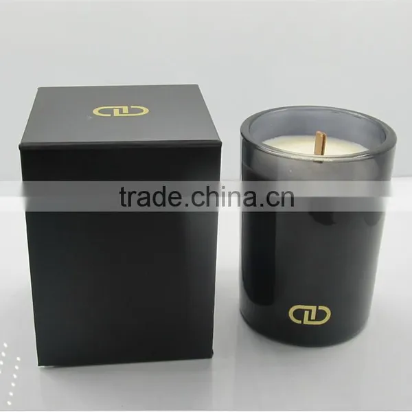 China Factory Custom Luxury Printed Candle Holder Gift Packaging Box Custom Logo Printed Candle Paper Box Gift photo-2