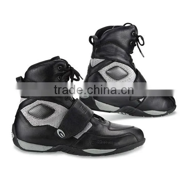 City, Velcro and Strap Motorcycle Touring Boots