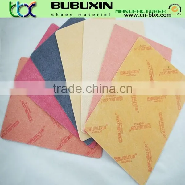 Fiber Insole Board With Latex Foam, Padded Fiber Insole Board