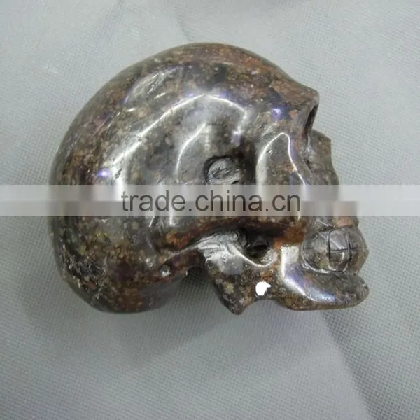 Unique Crystal Carving Skull Fengshui Crystal Products Good for Home Decoration photo-4
