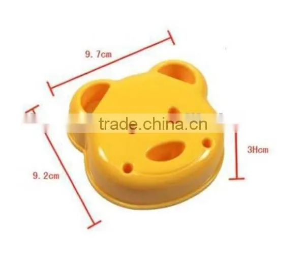 Plastic Bear Sandwich Crust Cutter DIY Bread Mold photo-4