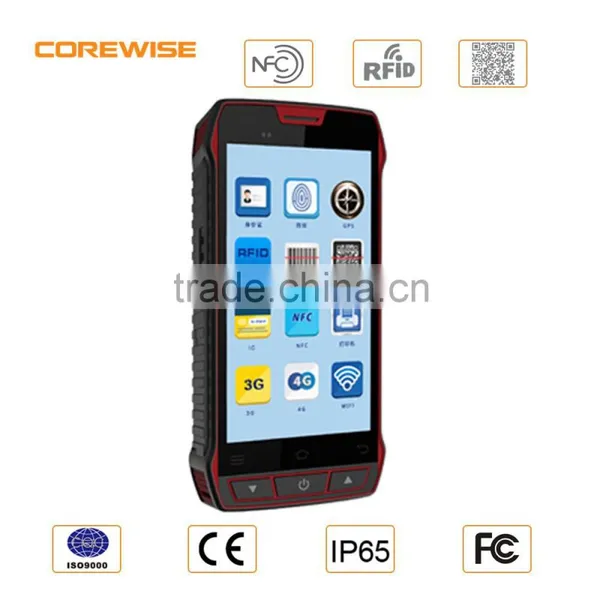 Portable Rugged Android 6.0 4G Wifi Gps Long Range RFID Reader With 2d Handheld Barcode Scanner photo-2