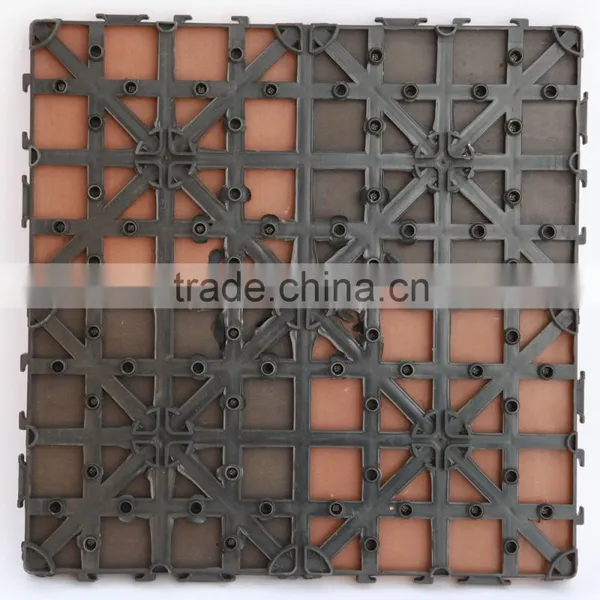 Eco and Easy to Install- Wood Plastic Composite Cheap Wpc Square Tiles From China! photo-3