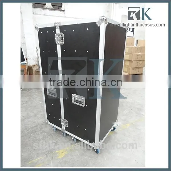 17 Inch Rack Storage Drawer Case Tool Box Flight Case With Wheels photo-2