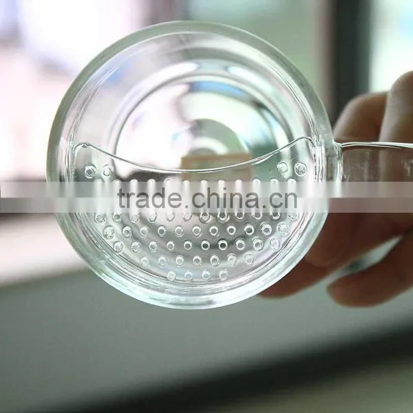 Patented Design Heat Resistant Glass Teacup With Honeycomb Filter Strainer Handmade Glass Tea Cup 300ml photo-5