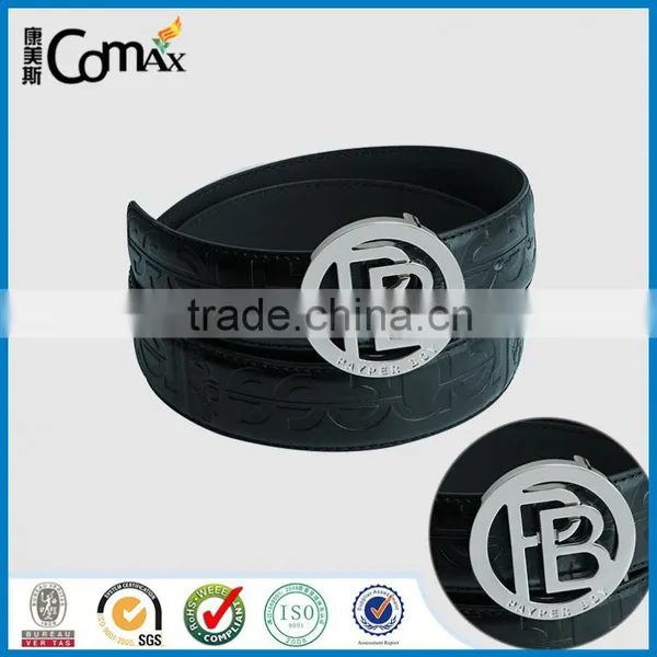 Hollow Round Metal Custom Belt Buckle With Engraved Logo photo-5