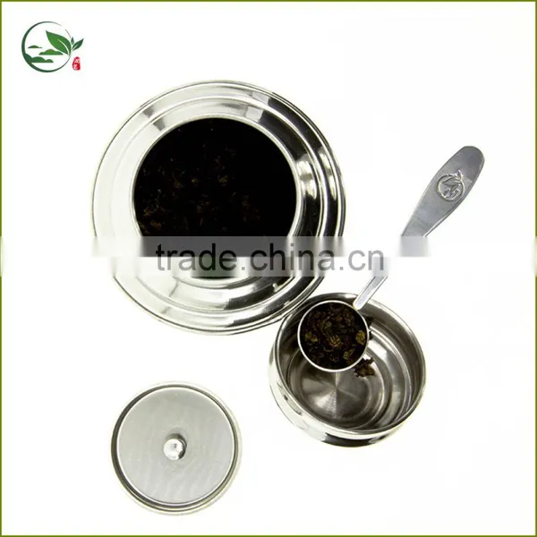 Classical Stainless Steel Airtight Tea Canister, Tea Caddy photo-4
