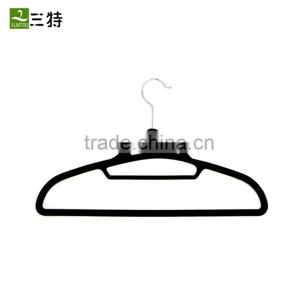 16.5 Inches Blue Creative Magic Velvet Clothes Hanger photo-2