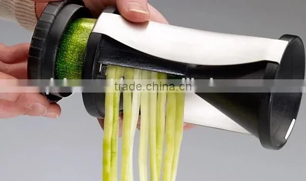 Vegetable and Fruit Stainless Steel Spiral Slicer photo-5