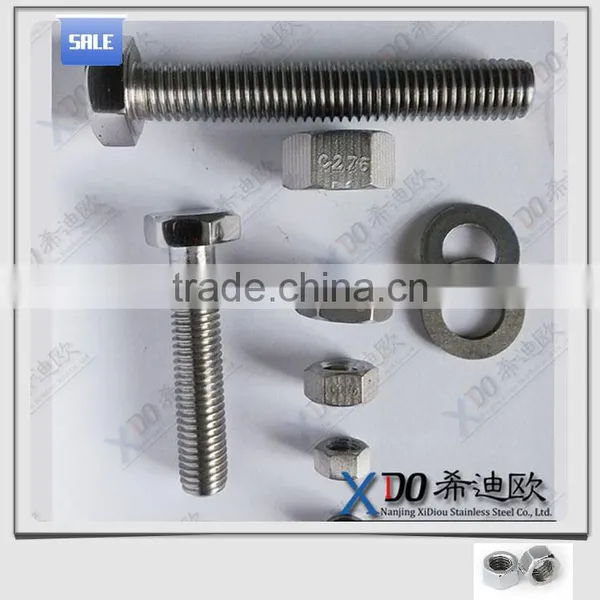 en 2.4816 Alloy 600 En2.4851 Alloy601stainless Steel Bolt and Nut Allibaba Com photo-2