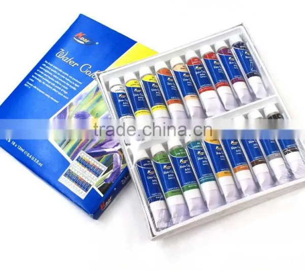 18 Color Watercolor Paint Set 12ml photo-3