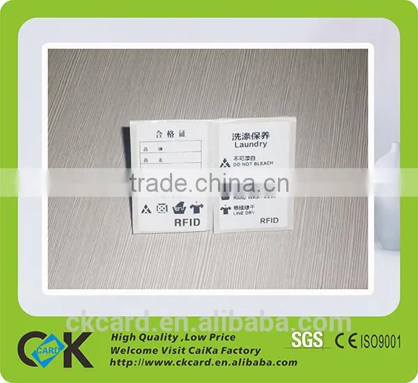 Custom Printed UHF RFID Label for Clothing Management photo-4