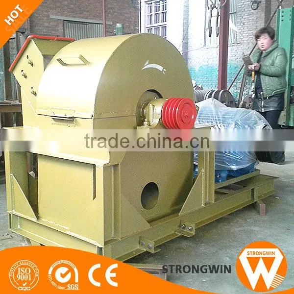 China Strongwin Large Capacity Forest Waste Wood Pallet Crushing Machine for Sale photo-5