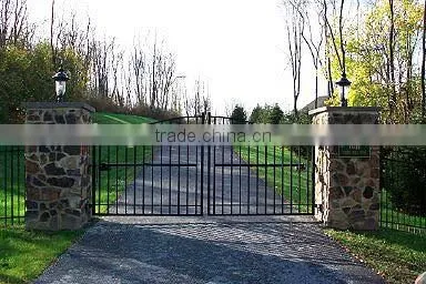 Metal Security Gate/ Wrought Iron Fencing Fences Elements Gates photo-3