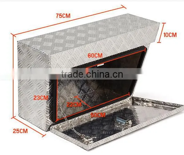 Aluminum Truck Underbody Tool Box RV ATV Trailer Storage photo-4