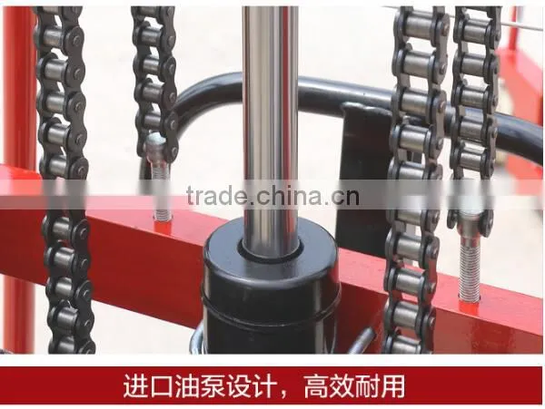 New1500kg Manual Hydraulic Stacker photo-3