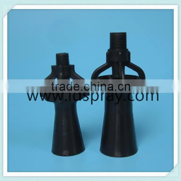 PP,plastic Black Color Spray Venturi Eductor Mixing Nozzle photo-3