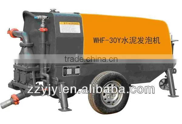 horizontal rigid cement foaming machine