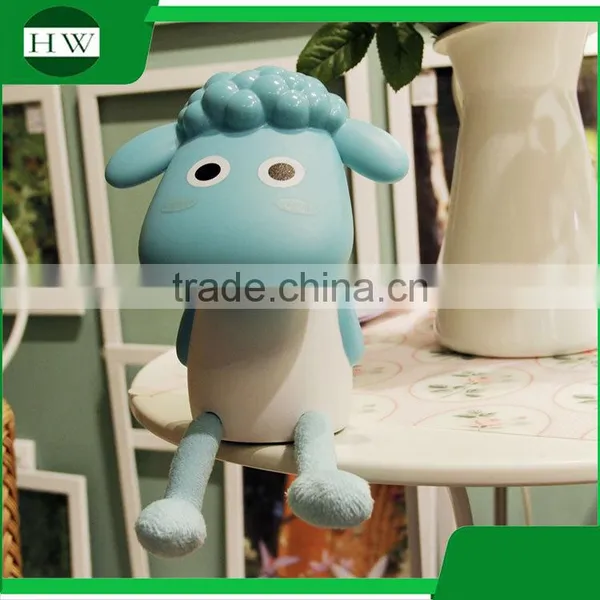 Plastic Cartoon Sheep Usb Charging Charge Led Reading Desk Table Lamp Light photo-5