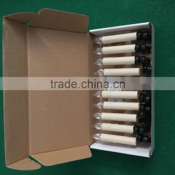 Christmas Led Candles With Clips Led Taper Candles With Clips 10pcs Led Tapered Candles With 10pcs Clips Led Candle photo-3