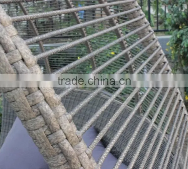 Newest Wicker Sofa Bed Unique Design Garden Daybed Furniture photo-4