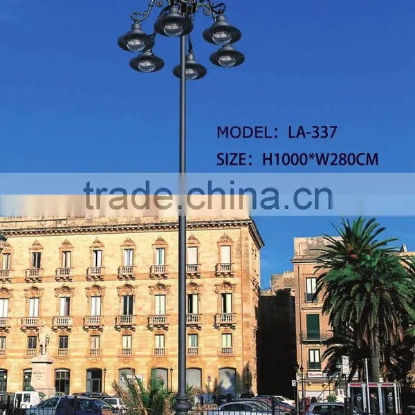 China Supplies Antique Cast Iron Street Lighting Pole photo-5